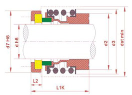 Spring Loaded Oil Seal