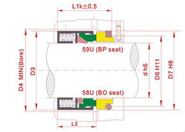 Single Spring Mechanical Seal