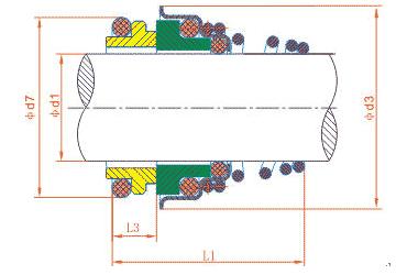 Water Pump Elastomer Bellows Seal