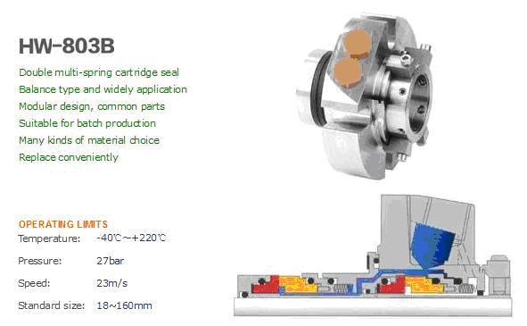 Cartridge Split Seal For Pumps